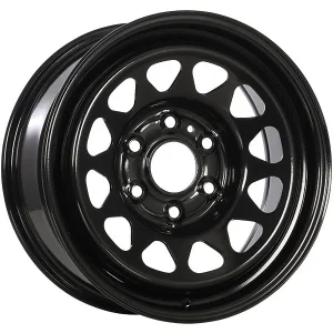 RTX Wheels – Steel Wheel – Black – 17″x8″ 24mm – All weather Wheels – X47781